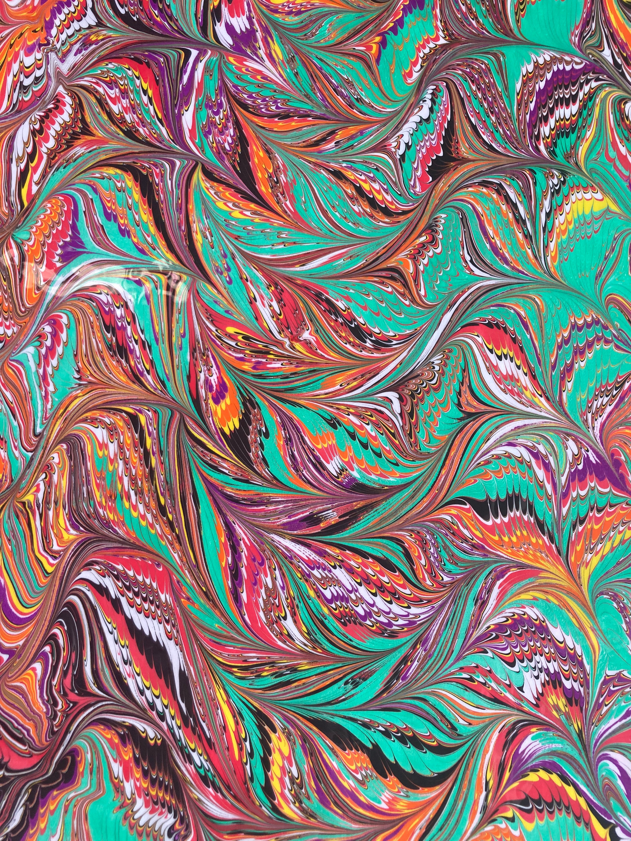 Modern Marbling | The Morgan Conservatory of Papermaking